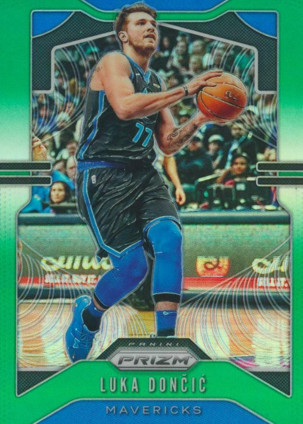 Luka Doncic 2019 Prizm #75 Green Price Guide - Sports Card Investor