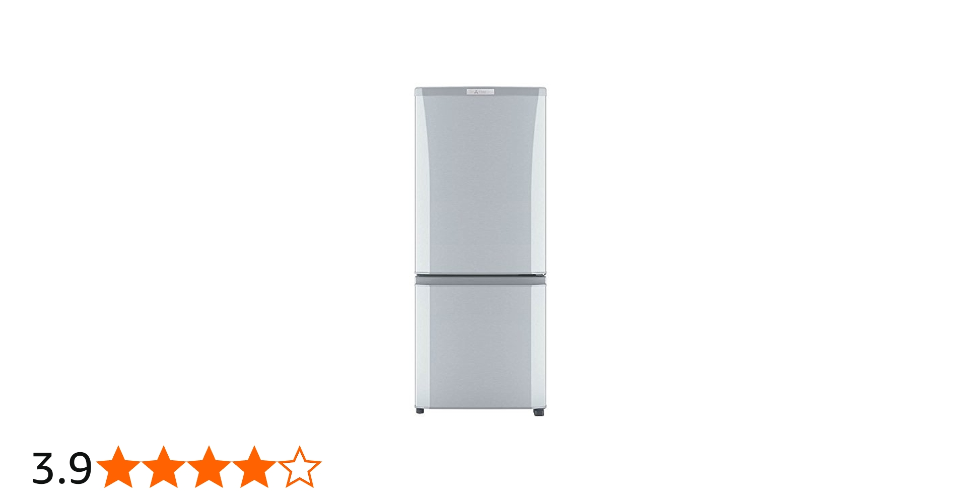 Amazon | 三菱 冷蔵庫 ボトム冷凍室 右開き 146L ピュアシルバー MR