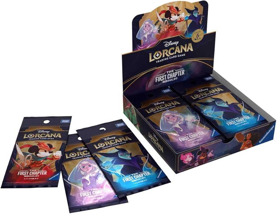 Amazon.com: Disney Rolcana TCG Japanese Version Booster Pack, The