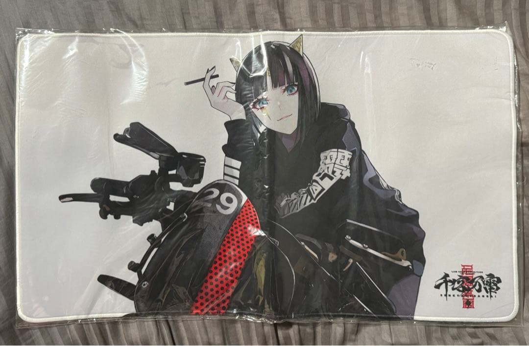 LAM 個展　千客万雷　限定グッズ　デスクマット　プレイマット 雷電 LAM 個展 千客万雷 限定グッズ デスクマット プレイマット 雷電 個展の