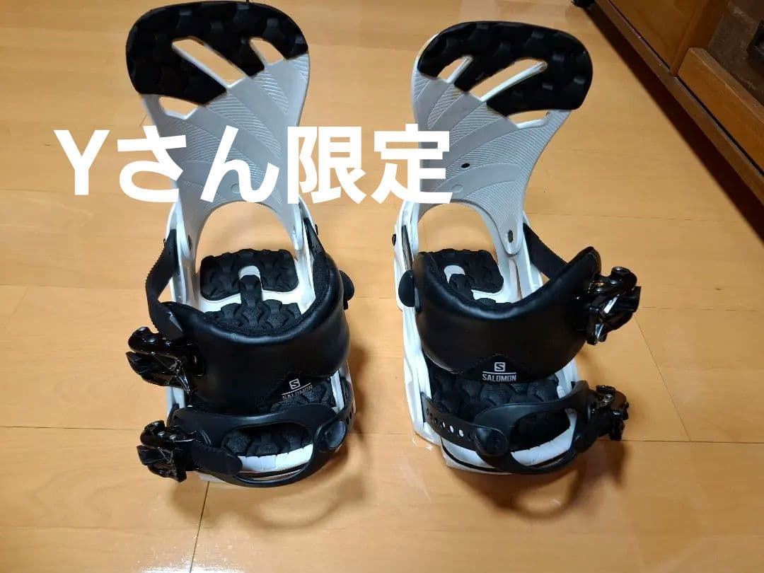 【Yさん限定】Salomon スノーボード ビンディング ホワイト/ブラック 楽天市場】【最大5万ポイントバック！要エントリー＆抽選 3/1(日)限定