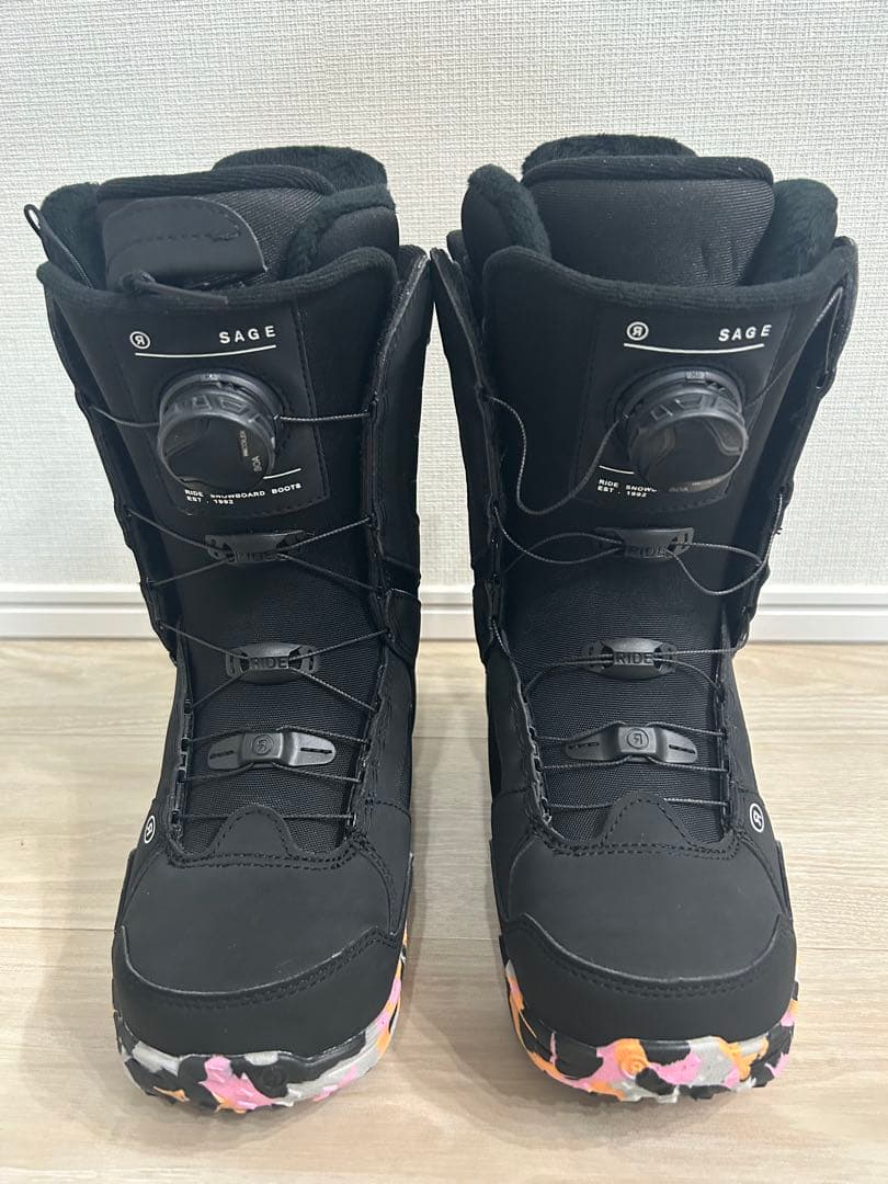 RIDE SAGE 女性用スノーボードブーツ RIDE（ライド） 日本正規品 スノーボード ブーツ RIDE SAGE Black