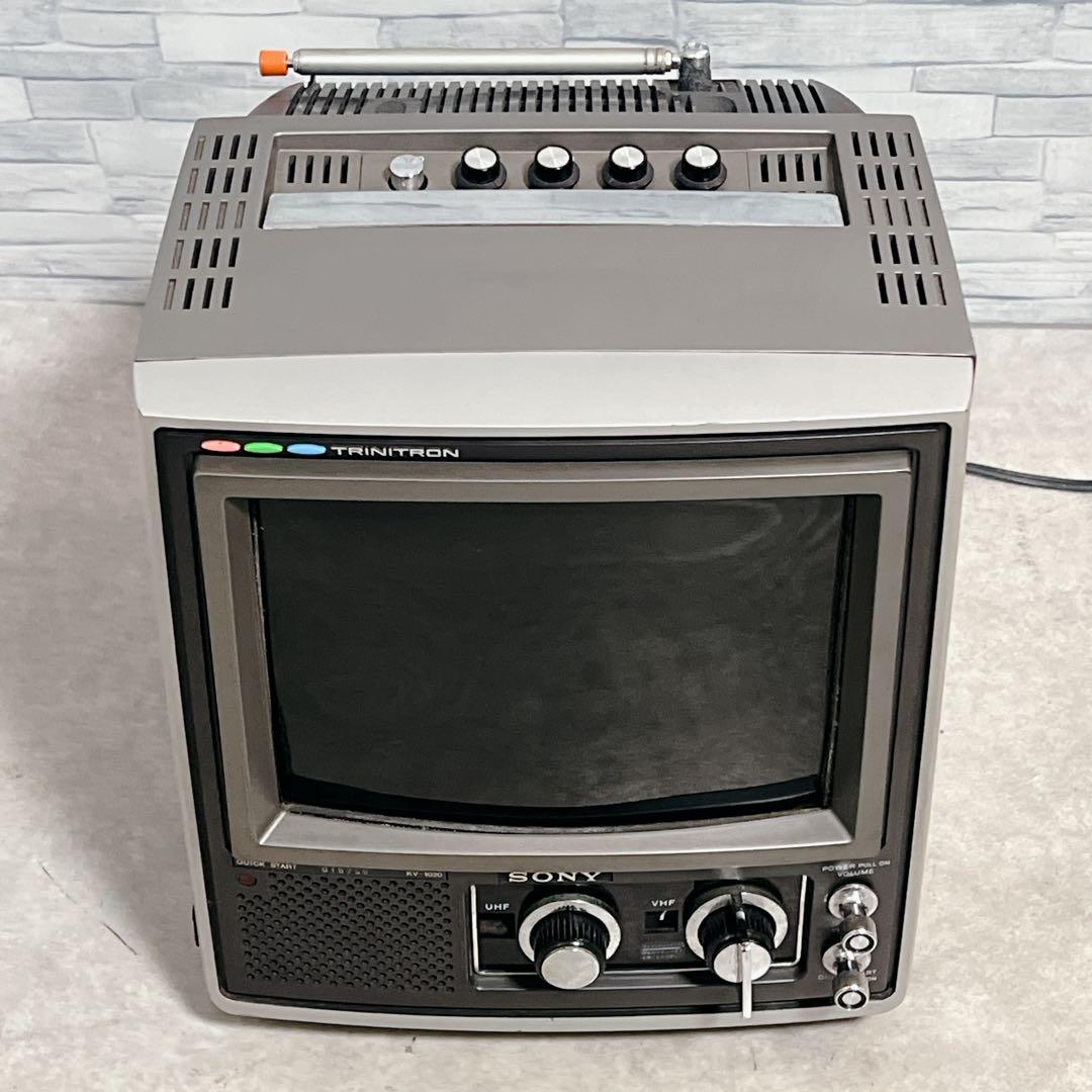 ソニー トリニトロン カラーテレビ KV-1020 10型 1974年製 美品 - メルカリ