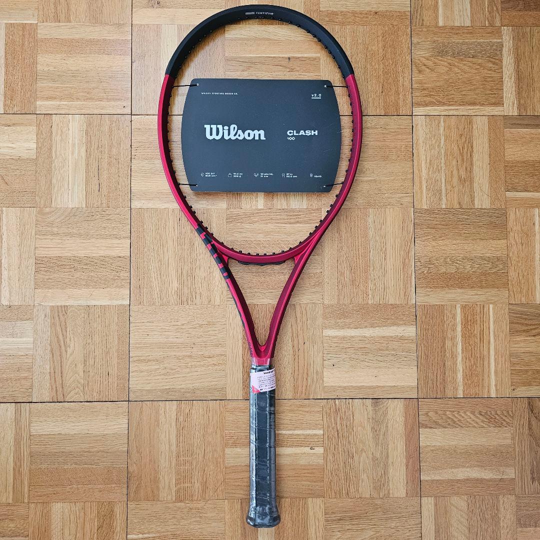 ウイルソン テニスラケット CLASH 100 V2.0 WR074011U Wilson（ウイルソン） ウィルソン(Wilson)CLASH 100 V2.0 / WR074011U